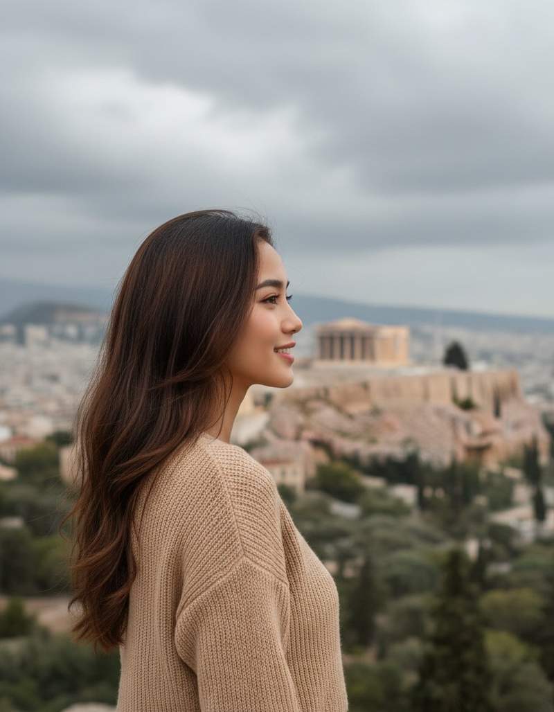 Ailisha 在 Acropolis of Athens